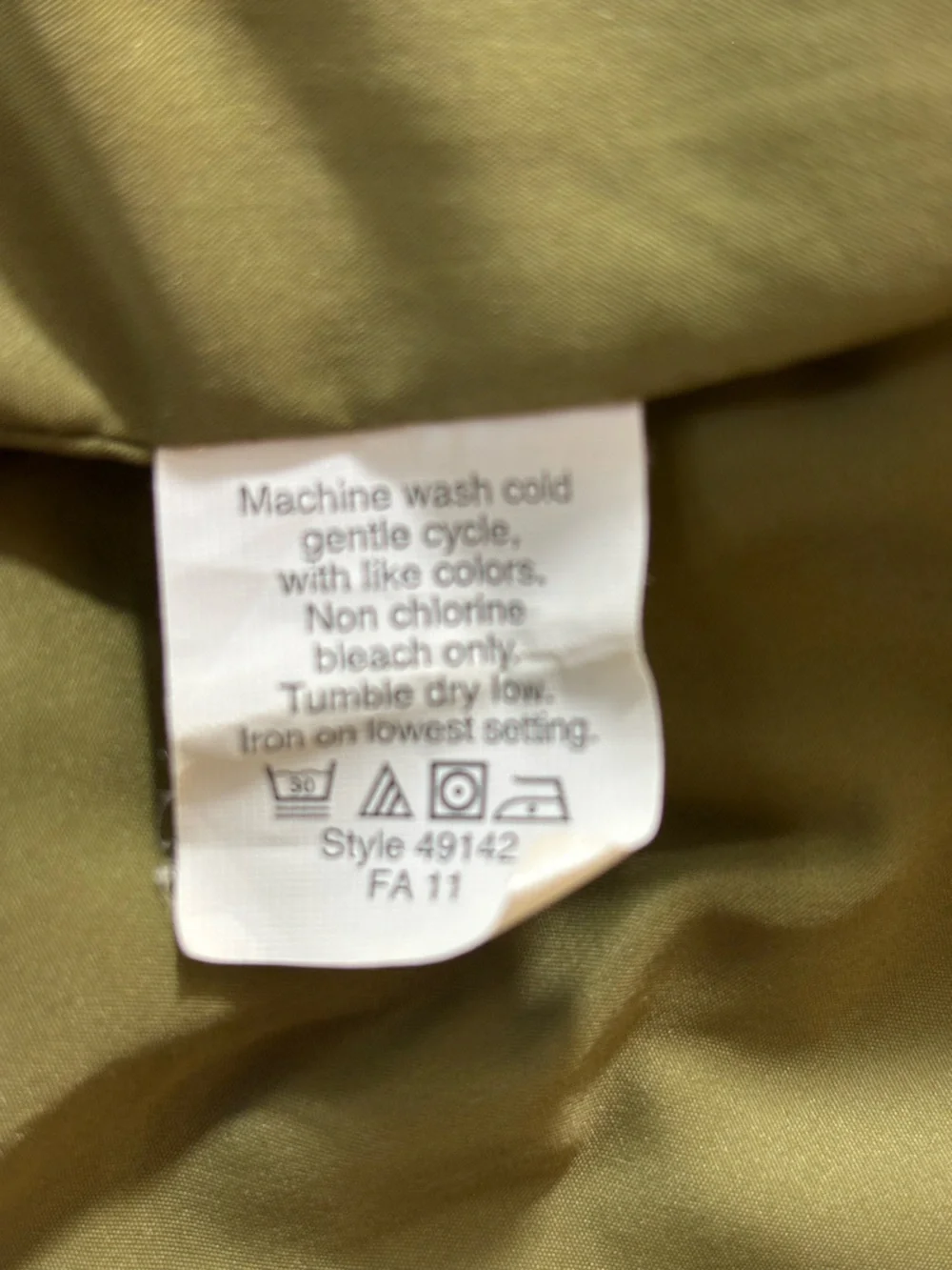 J. Crew Vintage Down Puffer Vest Toggle Rope Closures Preppy Cozy Green Sz Small